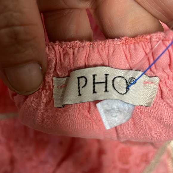 New PHO Firenze strapless lace shell adorned midi dress - Picture 3 of 5